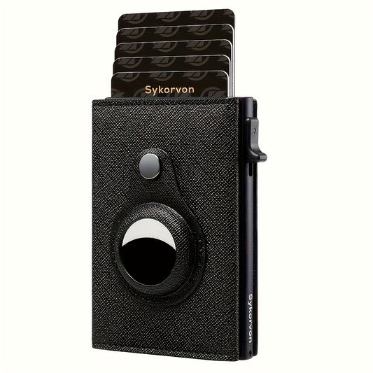Sleek & Secure Men’s AirTag Wallet
