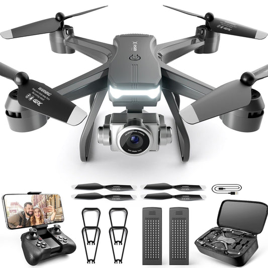 V14 Professional Drone with 6K HD Dual Camera - GPS Brushless RC Quadcopter