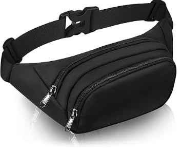 Lightweight Crossbody Fanny Pack for Men & Women – Water-Resistant Waist Bag for Travel, Running & Outdoor Activities