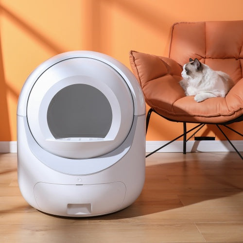 Smart Automatic Cat Litter Box – Self-Cleaning with App Controls, 4G WiFi Connectivity & Double Deodorization System