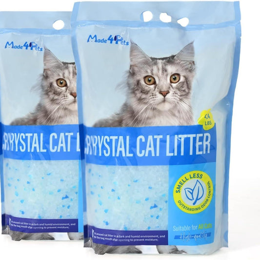 Crystal Cat Litter – Lightweight, Low-Dust Pet Litter with Odor Control & No Caking Formula