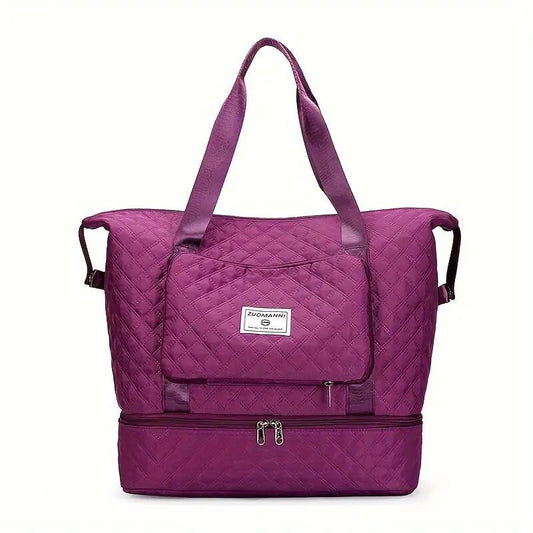 Women’s Waterproof Gym & Travel Bag 👜 Large Capacity Duffle Holdall – Weekend & Fitness Bag