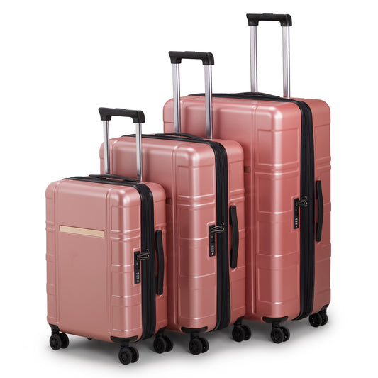 Premium 3-Piece ABS+PC Luggage Set