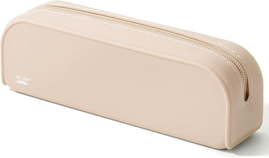 Easy-Clean Silicone Pencil and Makeup Pouch