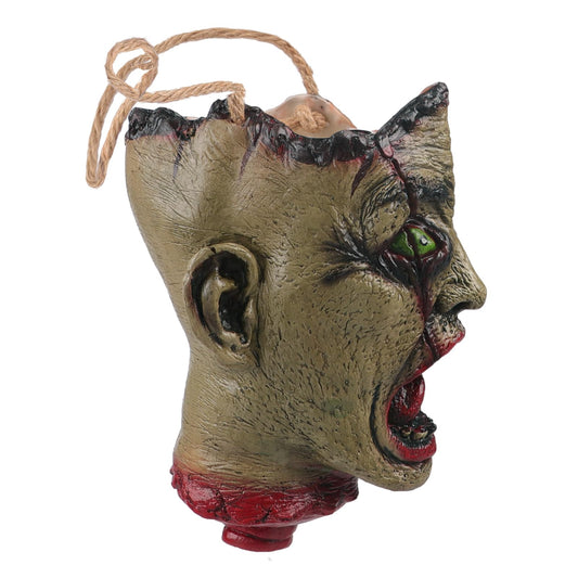 Halloween Skull Candy Bucket – Green Skeleton Trick-or-Treat Bag with Handle (Durable Reusable Candy Bowl Holder)