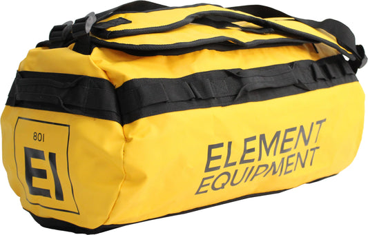 Element Equipment Trailhead Waterproof Duffel Bag with Shoulder Straps – Adventure & Travel Gear Bag (Yellow)