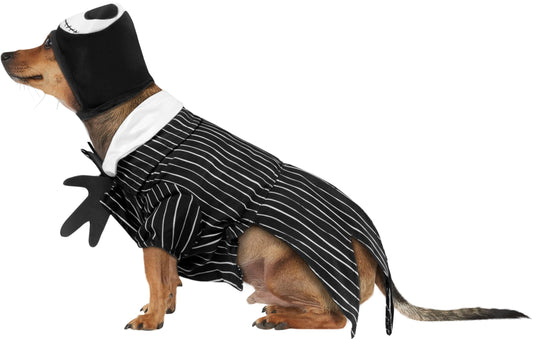 Disney Jack Skellington Pet Costume – Official Nightmare Before Christmas Outfit by Rubie’s (XL, 30–45 lbs)
