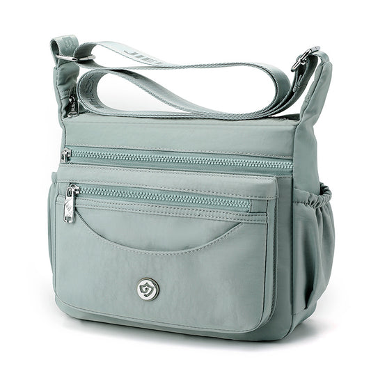 Women’s Pleated Shoulder Bag – Fairy Style Student Underarm Handbag for Daily Use