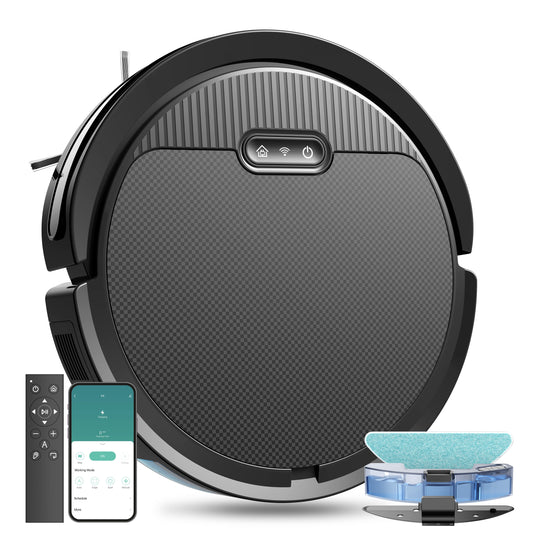 3-in-1 Robot Vacuum and Mop with Powerful Suction & Long Runtime