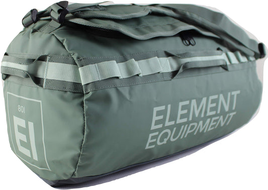 Element Equipment Trailhead Waterproof Adventure Duffel Bag with Backpack Straps – Rugged Travel Gear (Olive Green)