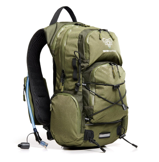 Sherpa 22L Hiking Hydration Backpack with 2L Water Bladder & Waterproof Zippers – Canopy