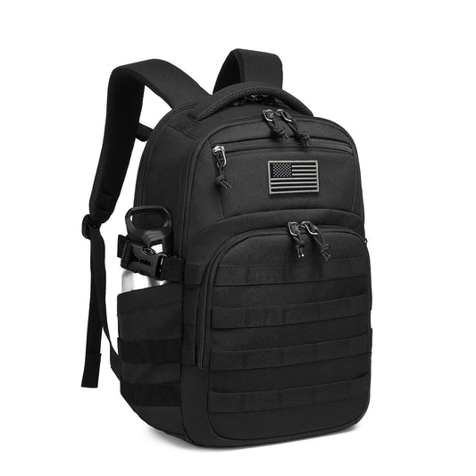 Wotony Military Tactical Backpack 25L MOLLE Assault Pack with Durable 900D Fabric for Outdoor Use