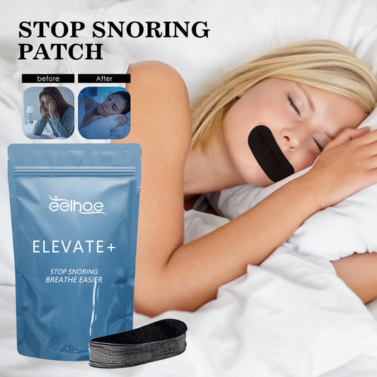 Eelhoe Anti-Snoring Sleep Strips (30 Pack) - Gentle Mouth Tape for Nose Breathing & Quiet Sleep