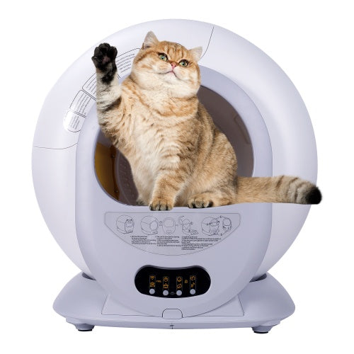 Self-Cleaning Cat Litter Box – Automatic Scooping System with Deodorization, Odor Control & Easy Waste Disposal