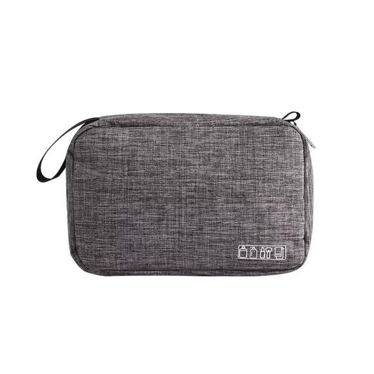 Unisex Travel Waterproof Toiletry Bag 🧳 with Divider & Handles – Makeup, Razor & Accessories Organizer