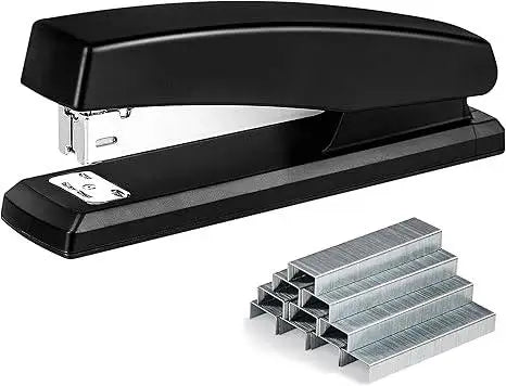 📎 Office Stapler – 25-Sheet Capacity with Non-Slip Base, Includes 1000 Staples for Home, School & Office Use