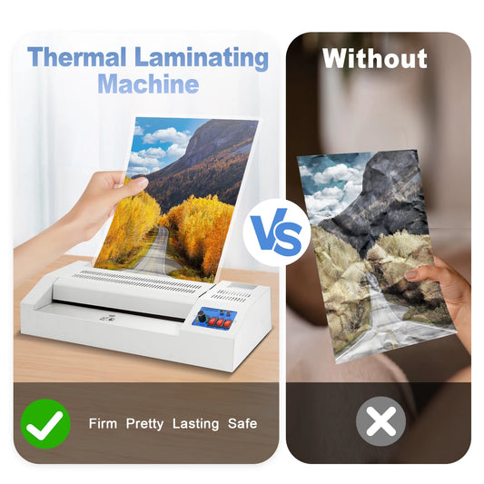 A4/A3 Laminating Machine – 90-Second Fast Preheating, Hot & Cold Laminator for Documents, Photos & Office Use