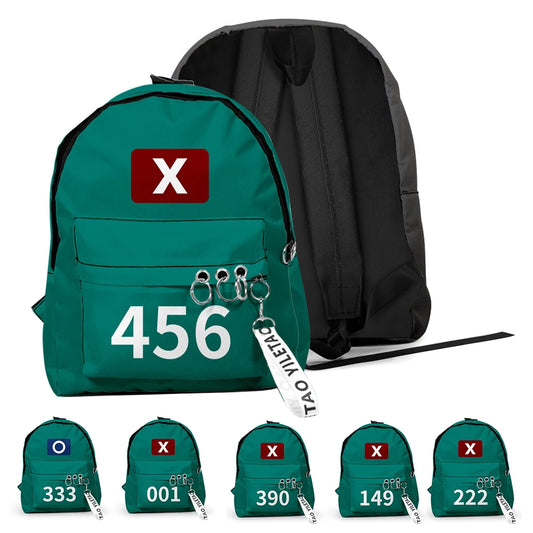 Unisex Printed School Backpack – Large Capacity Student Daypack for Daily Use, Outdoor Activities & Casual Travel