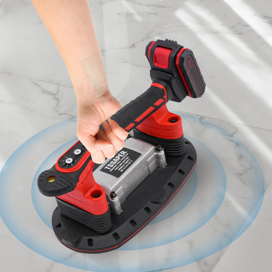 Tile Installation Tool – Slip-Proof Vibration Machine with One Suction Cup & 6 Speeds for Leveling