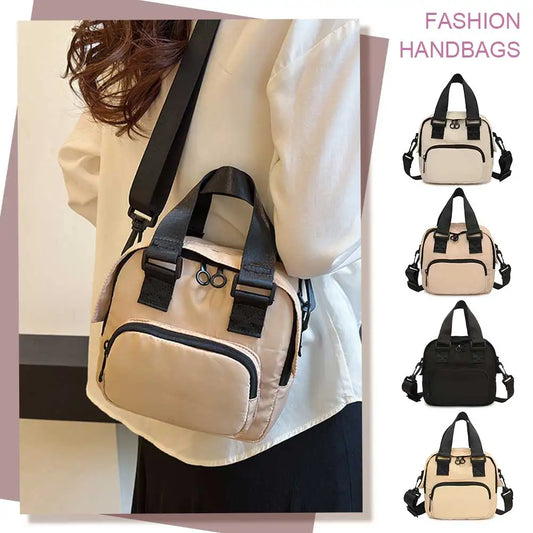 Women’s Messenger Sling Bag – Large-Capacity Multi-Pocket Travel Shoulder Purse