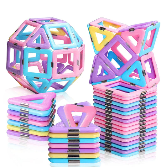 Magnetic Blocks Building Set – Educational STEM Construction Toys for Kids, Creative Learning Gift for Boys & Girls