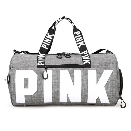 Handheld fitness gym bag – waterproof dry/wet separation sports duffel with shoe compartment & adjustable strap for outdoor football