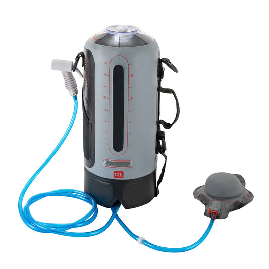 Outdoor Solar Shower Bag – Foldable & Portable Bath Bag for Camping, Hiking, and Outdoor Adventures 🚿🌞