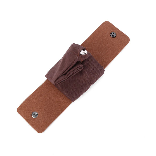 2PCS PU Leather Foraging Pouch — Outdoor Hunting Waist Bag & Dog Training Fanny Pack for Orchard Picking