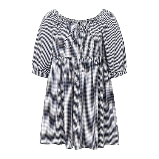 Maternity Floral Print Dress – Casual Pregnancy Outfit with Ruffle Sleeves, V-Neckline & Loose Fit for Women