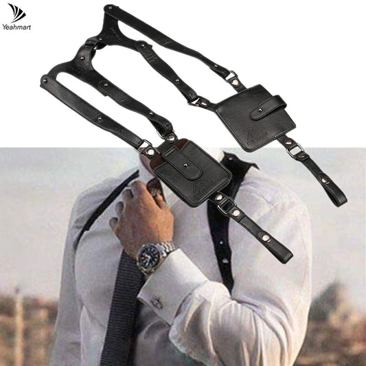 Anti-Theft Underarm Shoulder Bag – Concealed Holster Wallet Pack | Hidden Strap Security Crossbody Bag