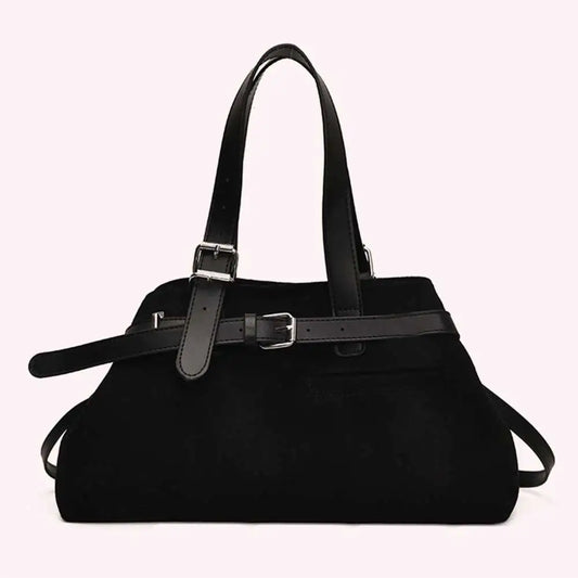 Women’s retro PU tote bag – large-capacity top-handle satchel handbag, fashion shoulder work purse for travel, shopping & office use