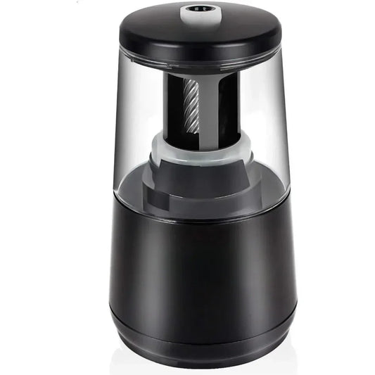 Electric Pencil Sharpener – Heavy-Duty Helical Blade, Auto-Stop for No.2 & Colored Pencils (6-8 mm)