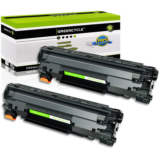 Greencycle 78A (CE278A) Black Toner Cartridge – Compatible with HP LaserJet Pro M1536dnf, P1560, P1606dn & MFP Series