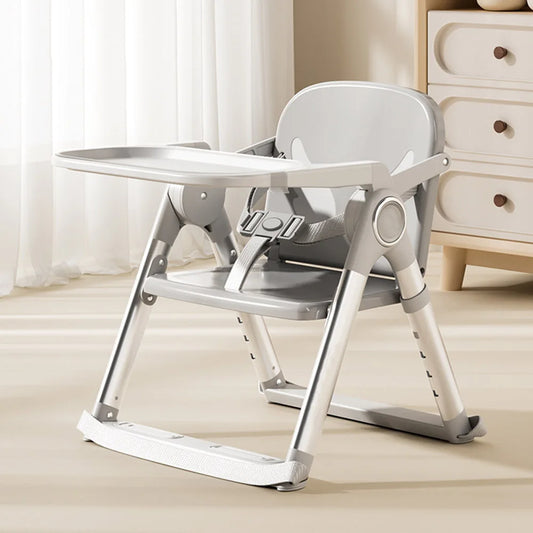 Baby Folding Booster Seat – Portable High Chair for Dining & Feeding (6 Months–3 Years) 👶🍽️