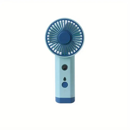 Portable USB Rechargeable Misting Fan with Humidifier – Cordless Mini Cooling Spray for Home, Office & Travel 🌬💧