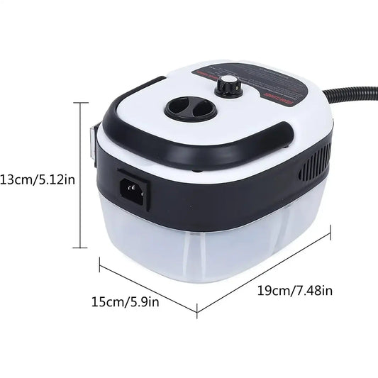2500 W Handheld High-Temperature Pressurized Steam Cleaner – 3 Brush Heads for Kitchen & Home Use