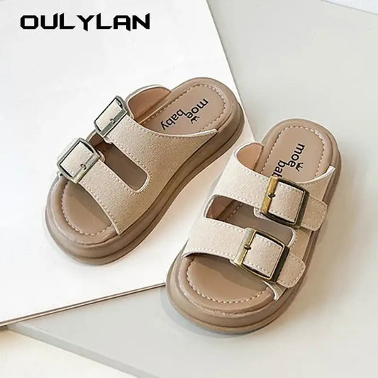Kids Summer Sandals – Soft Sole Roman Style Shoes for Boys & Girls