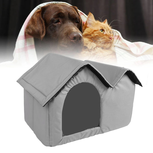 Cat Cooling House – Long-Lasting Oxford Cloth Cooling Shelter, Bite-Resistant & Portable Pet House for Cats & Small Dogs