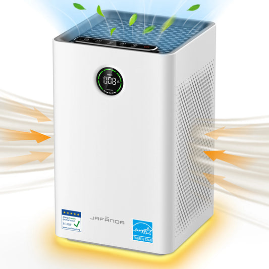 Jafanda Air Purifier for Large Rooms – Dual HEPA & Carbon Filters, Up to 1190 sq ft Coverage