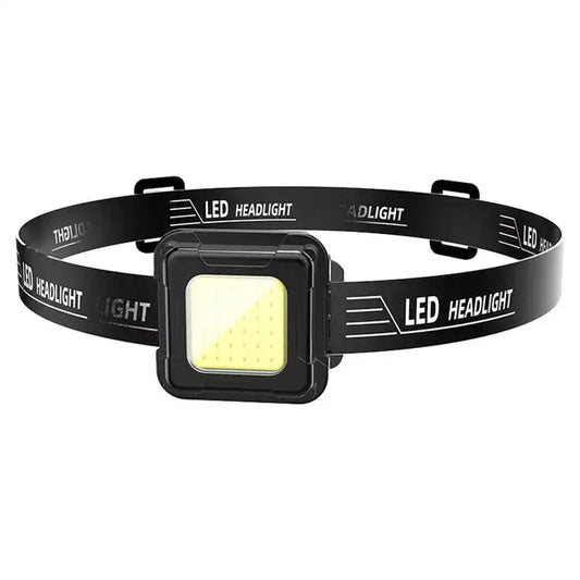 LED Rechargeable Waterproof Headlamp IPX4 for Outdoor Activities