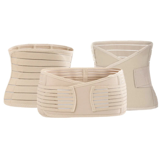 3-in-1 Postpartum Abdominal Belt – Three-Piece Adjustable Recovery Set for Waist Cinching, Body Shaping & Abdominal Support