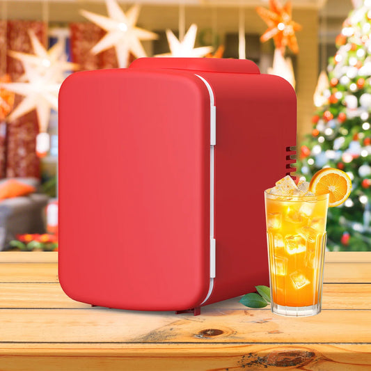 iPower Mini 4L Portable Refrigerator – 6-Can Capacity, Compact Insulated Cooler for Bedroom, Dorm & Office 🥶🏠