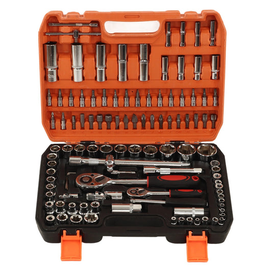 Mechanical Repair Tools Socket Kit – Ratchet, Hex Wrenches & Screwdriver Bits for Professional & Home Repairs 🛠️✨