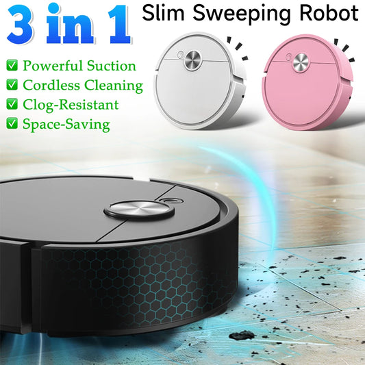 Intelligent Sweeping Robot Vacuum & Mop – Smart Home Cleaning Appliance