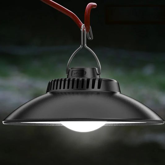 Waterproof USB-C Rechargeable Camping Tent Light – 2 Modes, 200LM LED Lantern for Outdoor & Emergency ⛺💡