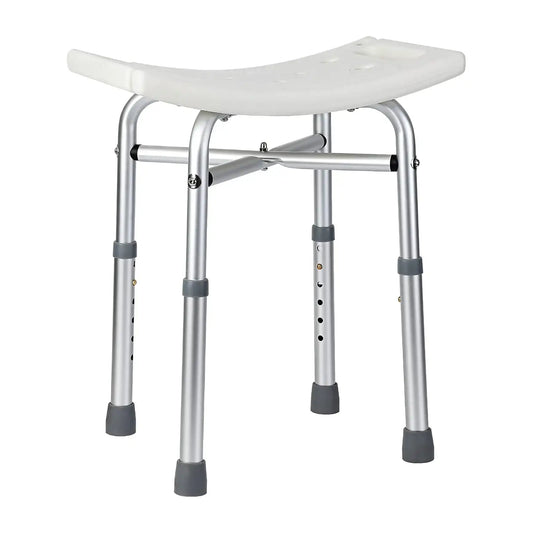 Adjustable Height Shower Bench / Chair – Slip-Resistant Legs, 350 lb Capacity (≈159 kg) 🚿🪑