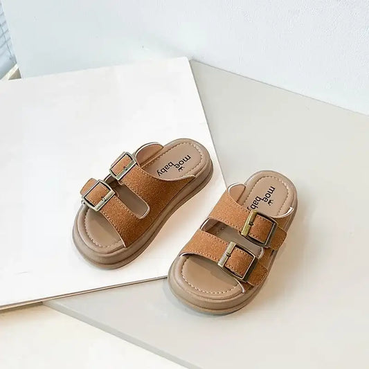 Kids Summer Sandals – Soft Sole Roman Style Shoes for Boys & Girls