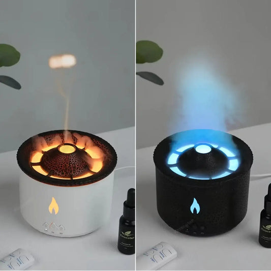 VEVOR 12-17 oz Electric Aromatherapy Diffuser & Humidifier – Dual Mist Modes, Auto-Off Timer, BPA-Free for Essential Oils