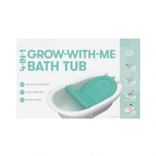 4-in-1 Baby Bathtub Support – Adjustable Infant to Toddler Bath Seat for Safe & Comfortable Bathing
