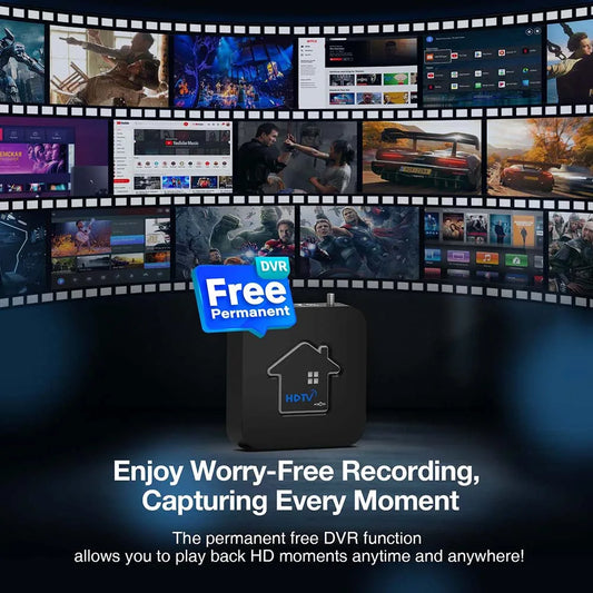 GTMEDIA X1 Android 11 TV Box – ATSC 3.0 HDTV Converter & Smart Decoder with WiFi, DVR Recording & Free-to-Air Support (US/KR)